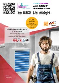 Preisliste Werkbänke