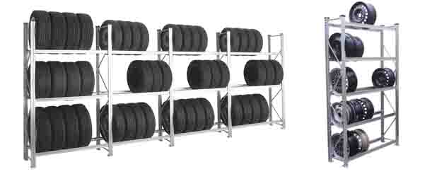 Reifen und Felgenregale Reifen und Felgenregale